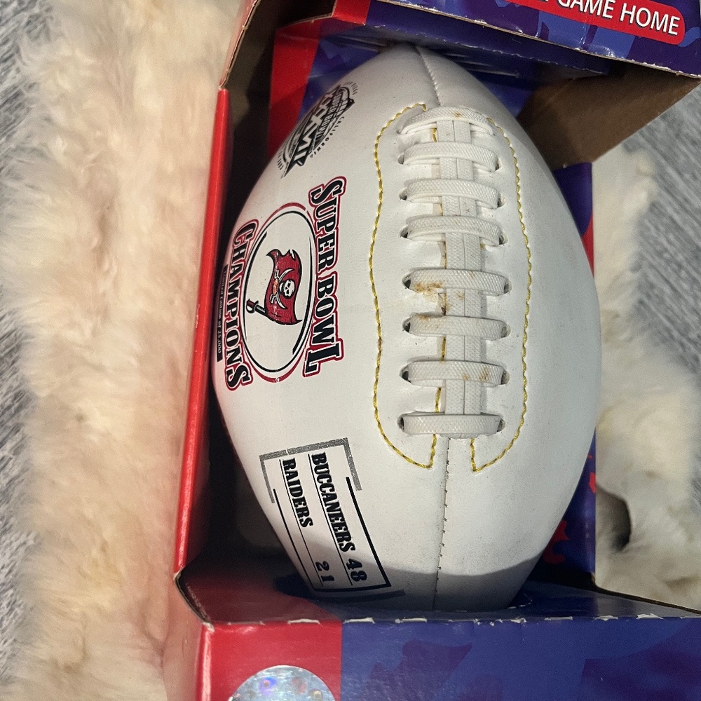 NFL Tampa Bay Buccaneers Super Bowl Football